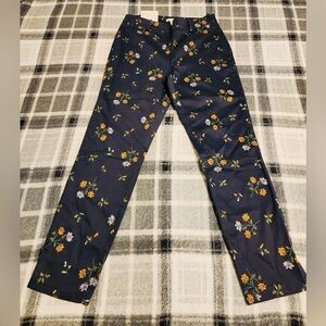 Floral Patterned Pants